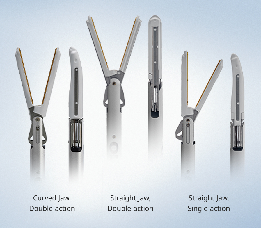 Curved Jaw, Double-action | Straight Jaw, Double-action | Straight Jaw, Single-action